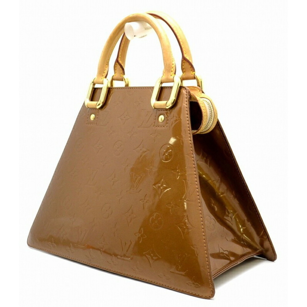 Louis Vuitton Forsyth Vernis Leather Bronze Handbag